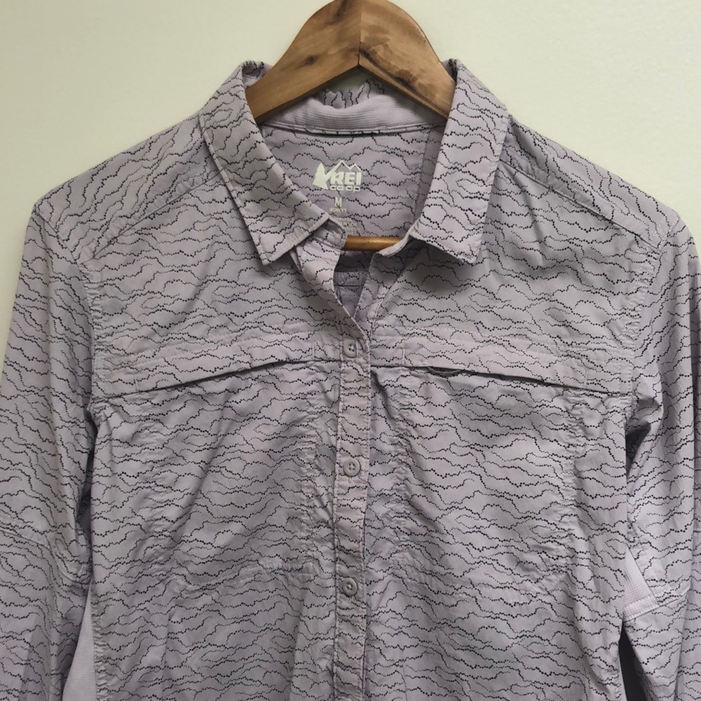 REI Button down sun shirt